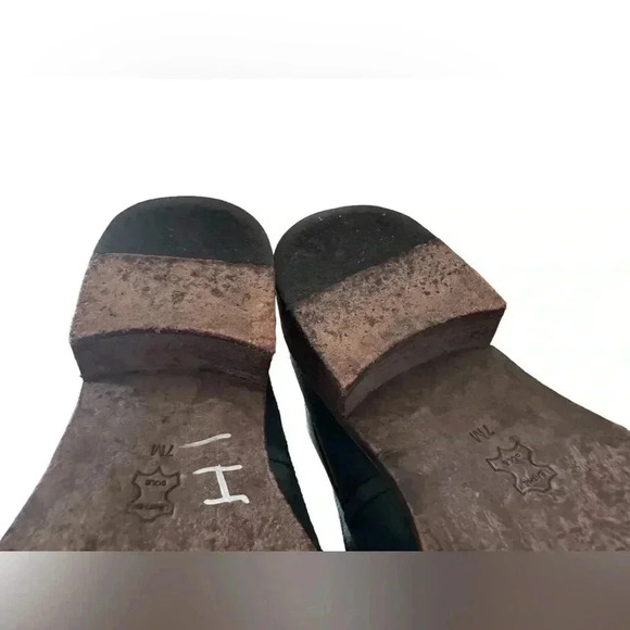 Tory Burch Riley Mid Buckle Boot Dark Green Size 7 (00760) - Picture 13 of 16